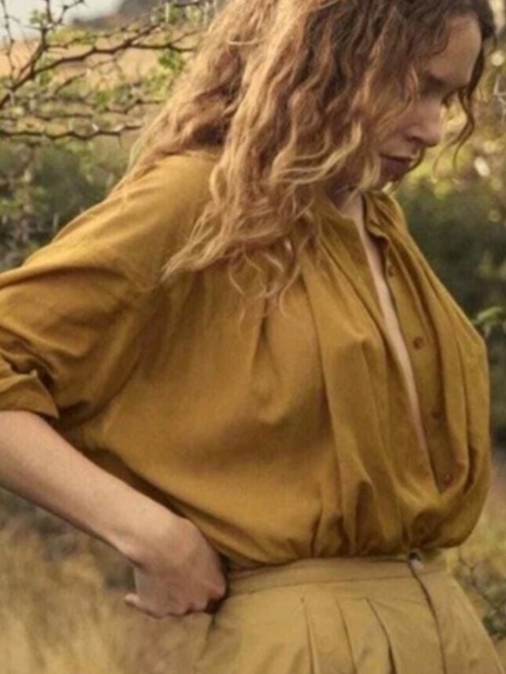 DOEN ‘Jane’ Organic Cotton Blouse • SM
